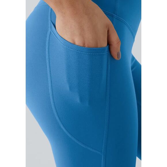 Halara UltraSculpt Leggings Small High Waisted Tummy Control Pocket Shaping S - Picture 4 of 10